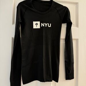 NYU Lululemon Long Sleeve Shirt